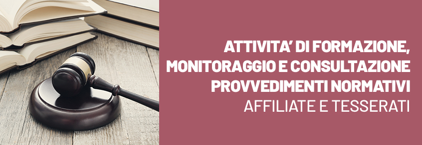 ATTIVITA DI FORMAZIONE MONITORAGGIO E CONSULTAZIONE