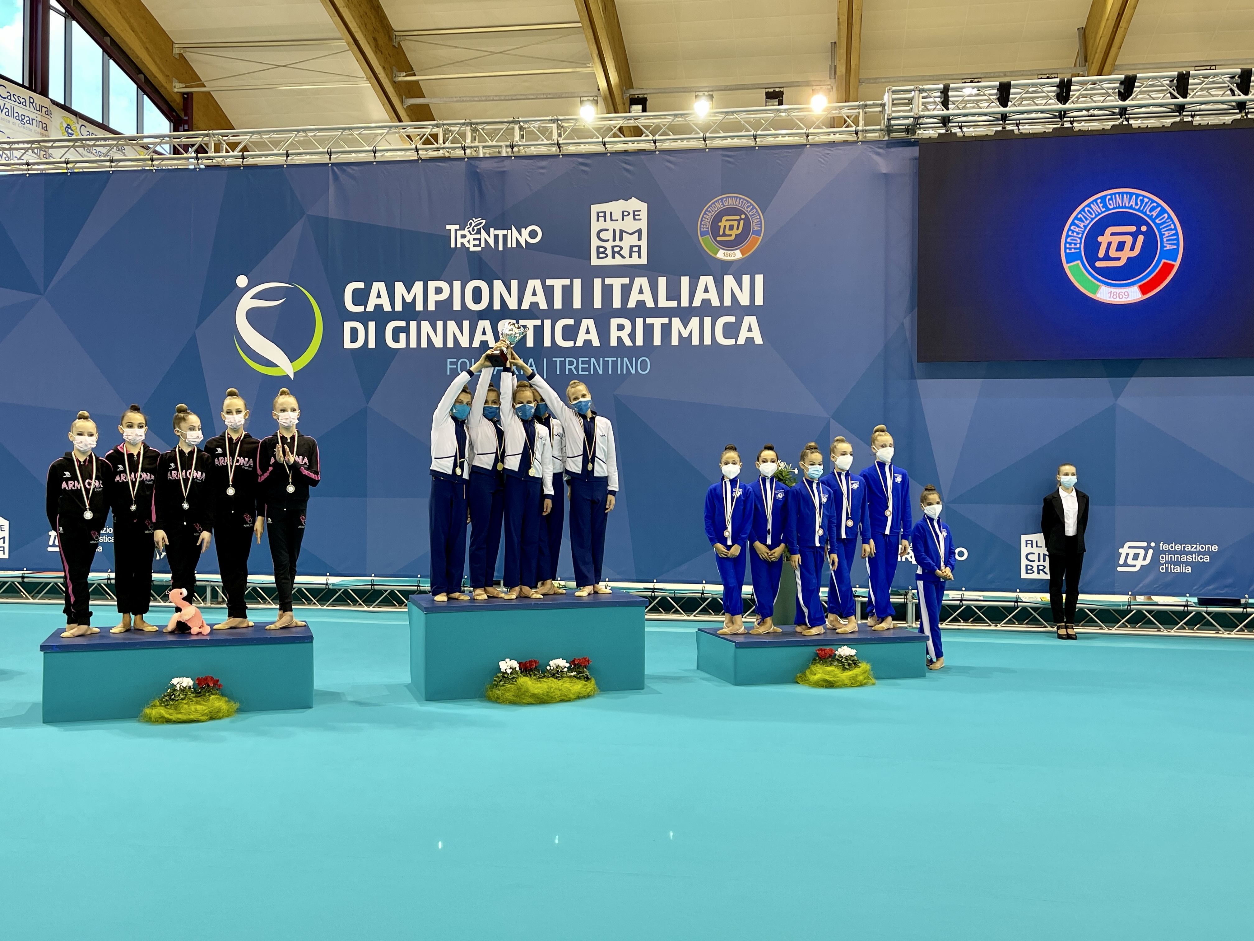 Federazione Ginnastica d'Italia - Folgaria - Motto Viareggio vince il  titolo Allieve del Campionato d'Insieme 2021